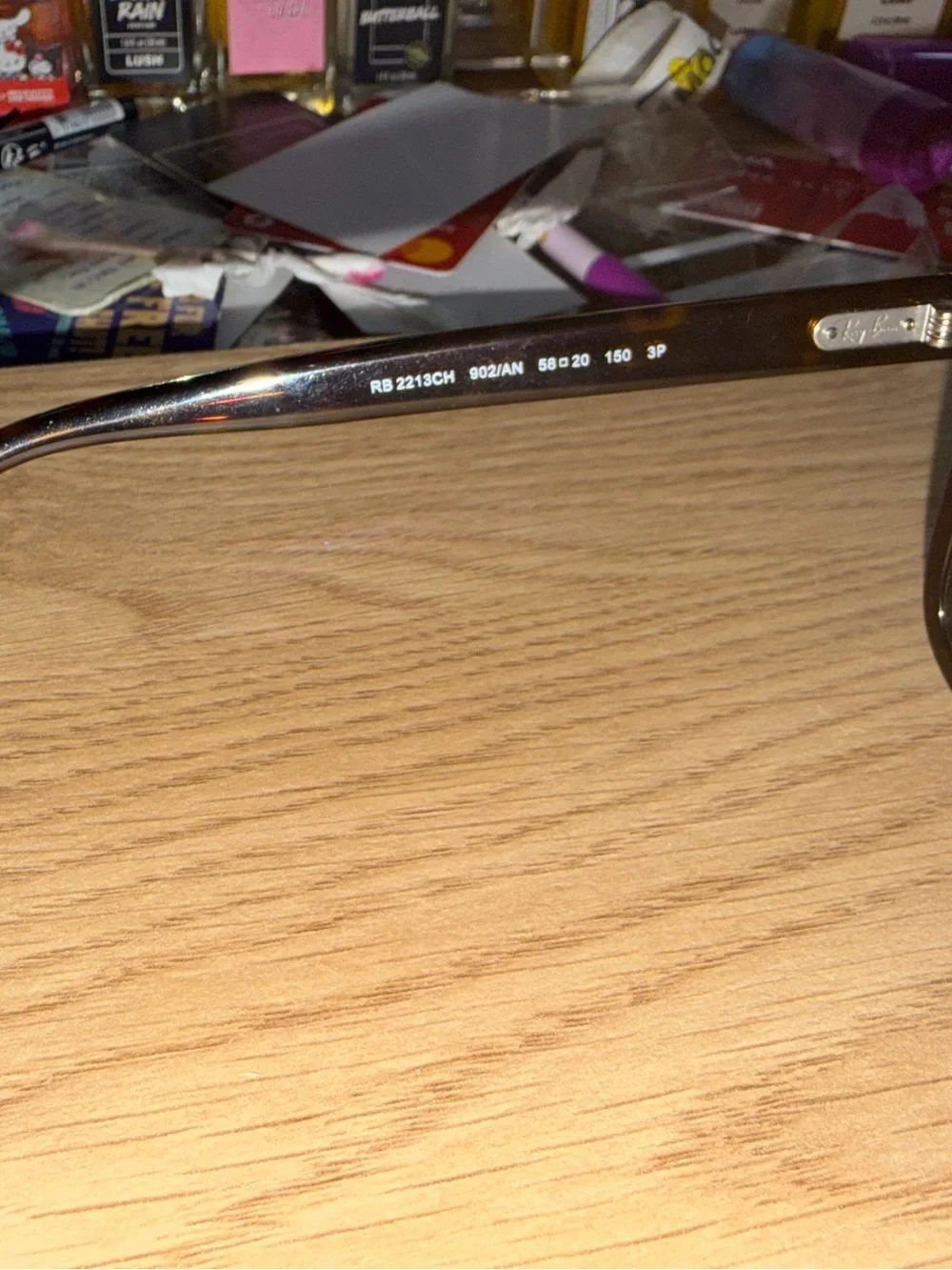 Ray-Ban Tortoiseshell Frame Sunglasses with Brown Polarized Lenses